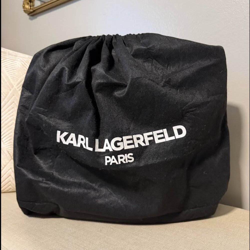 NWOT Karl Lagerfeld Paris Lafayette quilted leather tote - Picture 6 of 6